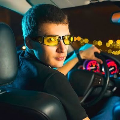 NachtBril PRO Overzetbril | Anti Verblindings- en Nachtblind Bril